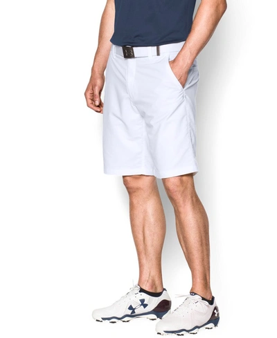 Under Armour Ua Match Play Shorts In White (100)