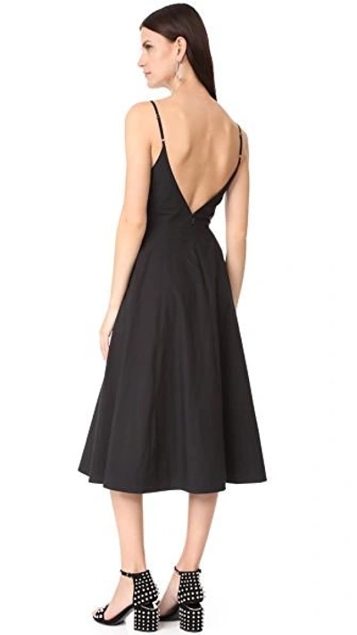 Shop Alexander Wang T Dress With Front Keyhole In Black