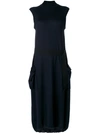 JIL SANDER belted waist dress,DRYCLEANONLY