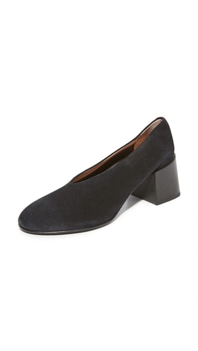 Acne Studios Black Sully Deconstructed Heels