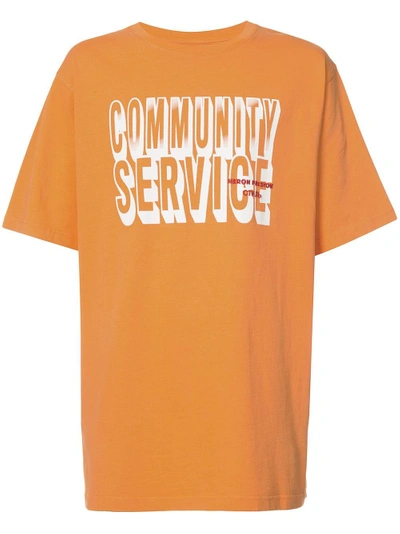 Shop Heron Preston Community Service T-shirt