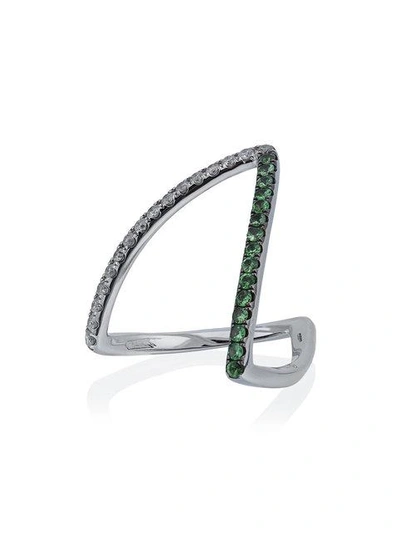 Shop Yvonne Léon Viviane Diamond Ring - Metallic