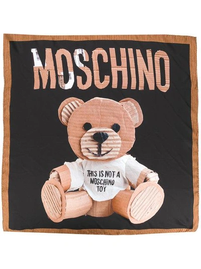 Moschino Teddy Bear Scarf | ModeSens