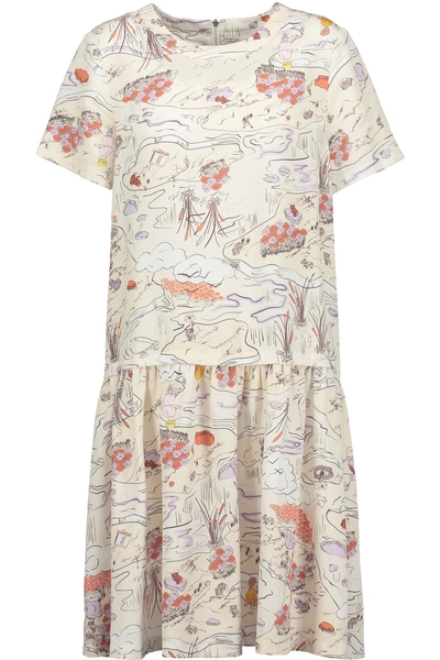 Opening Ceremony Story Toile Mazie Printed Twill Dress