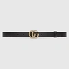 GUCCI GUCCI GG MARMONT WIDE BELT WITH PEARLS,476342AP0WT8681