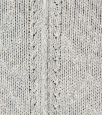 Shop Isabel Marant Dasty Wool-blend Turtleneck Sweater In Grey