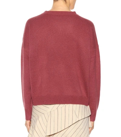 Shop Isabel Marant Charis Cashmere Sweater In Pink