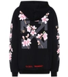 OFF-WHITE Printed cotton hoodie