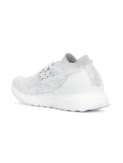 Shop Adidas Originals Ultraboost Uncaged "triple White" Sneakers