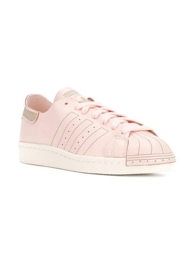 Shop Adidas Originals 'superstar 80's Deacon' Sneakers In Pink