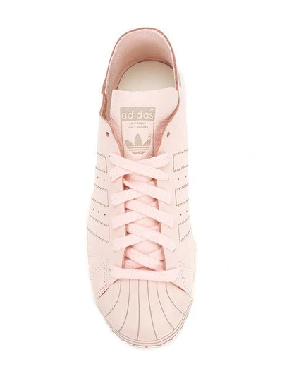 Shop Adidas Originals 'superstar 80's Deacon' Sneakers In Pink