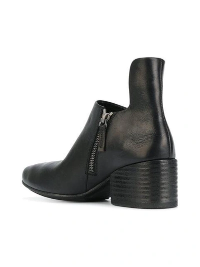 Shop Marsèll Cut-out Detail Boots - Black