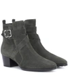 TOD'S SUEDE ANKLE BOOTS,P00277677-12