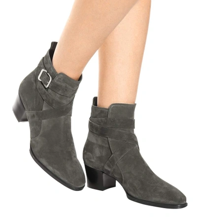 Shop Tod's Suede Ankle Boots In Female