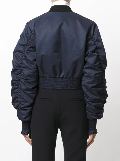 Shop Ellery Cropped Bomber Jacket