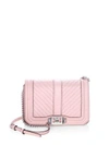 REBECCA MINKOFF Chevron Quilted Leather Crossbody Bag