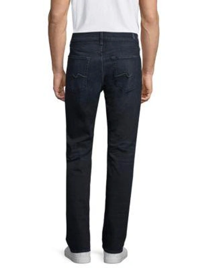 Shop 7 For All Mankind Straight Fit Jeans In Parallax