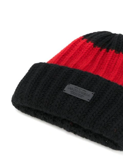 Shop Dsquared2 Knitted Beanie Hat