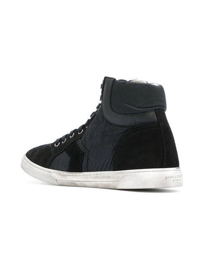 Shop Saint Laurent Joe Sneakers In Black