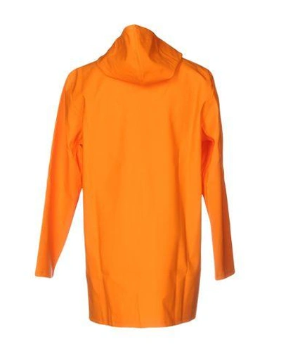 Shop Stutterheim Full-length Jacket In Orange