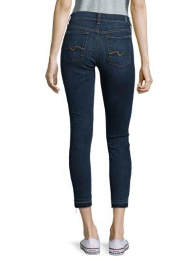Shop 7 For All Mankind Ankle Gwenevere Denim Jeans In Graham