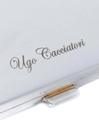 Shop Ugo Cacciatori Engraved Logo Card Case