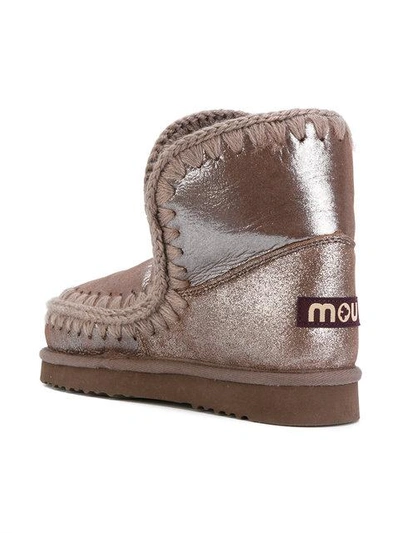Shop Mou Eskimo Boots - Brown
