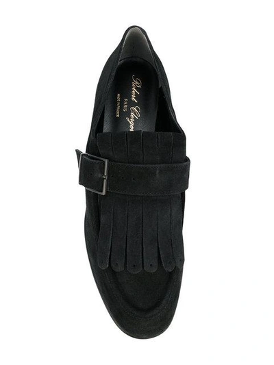 Shop Robert Clergerie Clergerie Xati Platform Loafers - Black