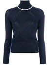 KENZO ROLL NECK JUMPER,F762TO43480412228826