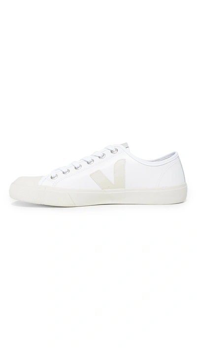 Shop Veja Wata Leather Sneakers In Extra White