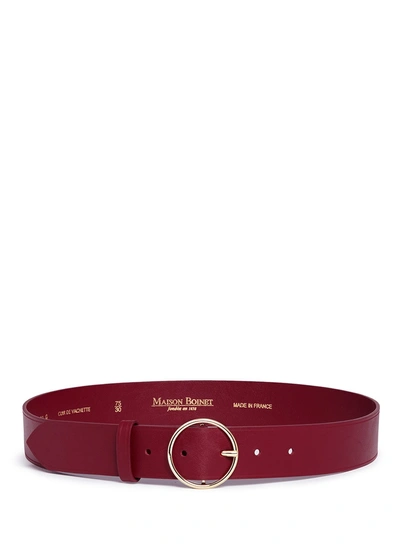 Maison Boinet Vachetta Leather Belt