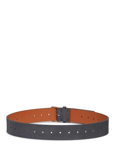 Shop Maison Boinet Suede Belt