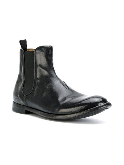 Shop Officine Creative Chelsea Boots In Black