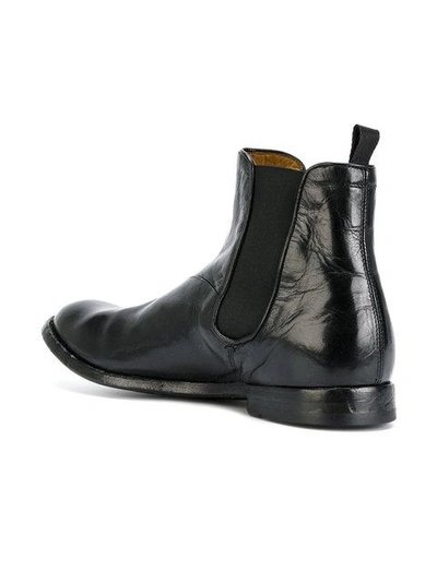 Shop Officine Creative Chelsea Boots In Black