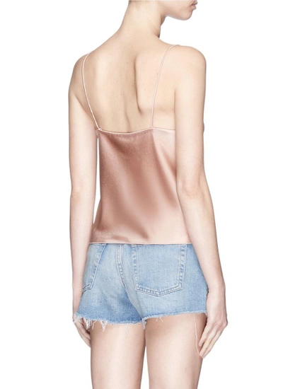 Shop Alice And Olivia 'harmon' Satin Camisole