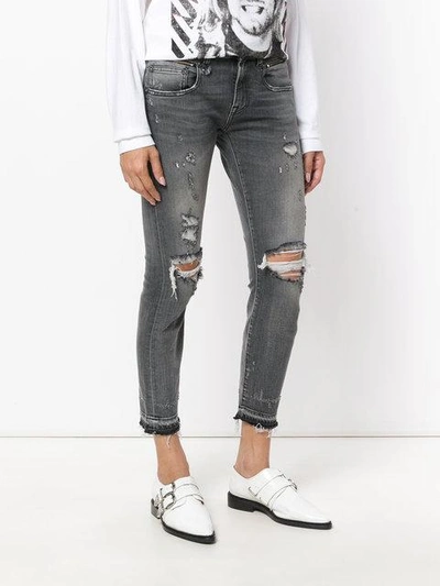 Shop R13 Distressed Skinny Jeans