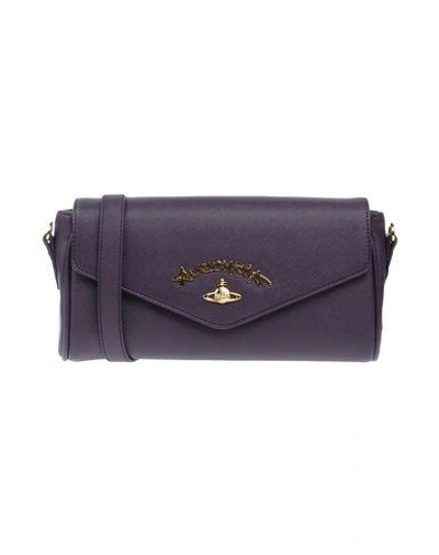 Vivienne Westwood Anglomania Handbag In Purple