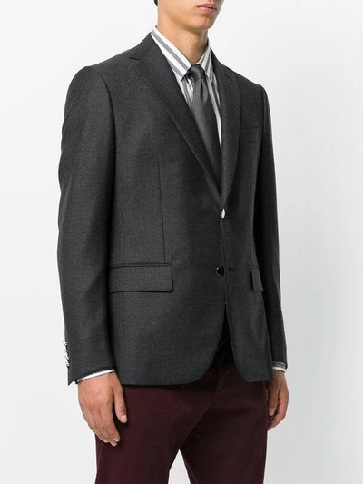 Shop Caruso Classic Suit Blazer In Grey
