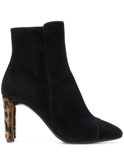 Shop Giuseppe Zanotti Design Jessica Booties - Black