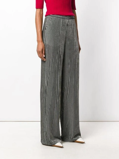 Shop Etro Striped Straight Trousers