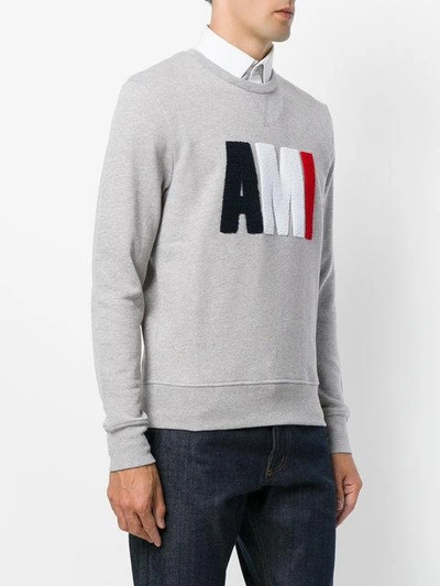 Shop Ami Alexandre Mattiussi Grey