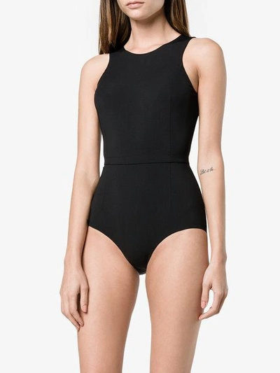 Shop Jean Yu Tank Swimsuit - Black