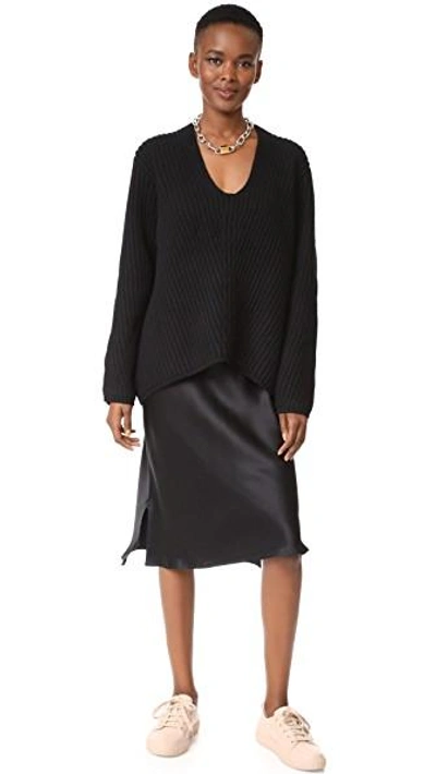 Shop Acne Studios Deborah L Sweater In Black