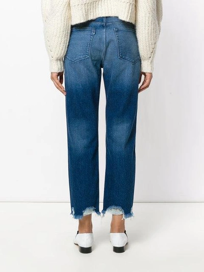 Shop 3x1 Higher Ground Boyfriend Jeans In Blue