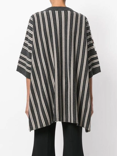 Shop Antonio Marras Contrast Pattern Top In Brown