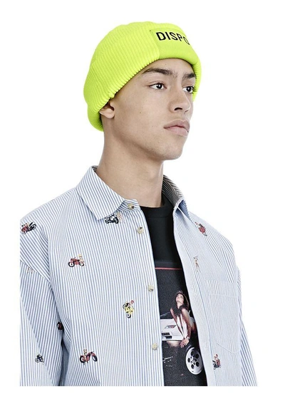 Alexander Wang Opening Ceremony Green Fisherman's Beanie In Yellow |  ModeSens