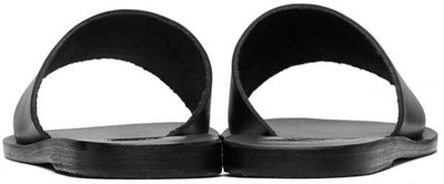 Shop Ancient Greek Sandals Black Taygete Sandals