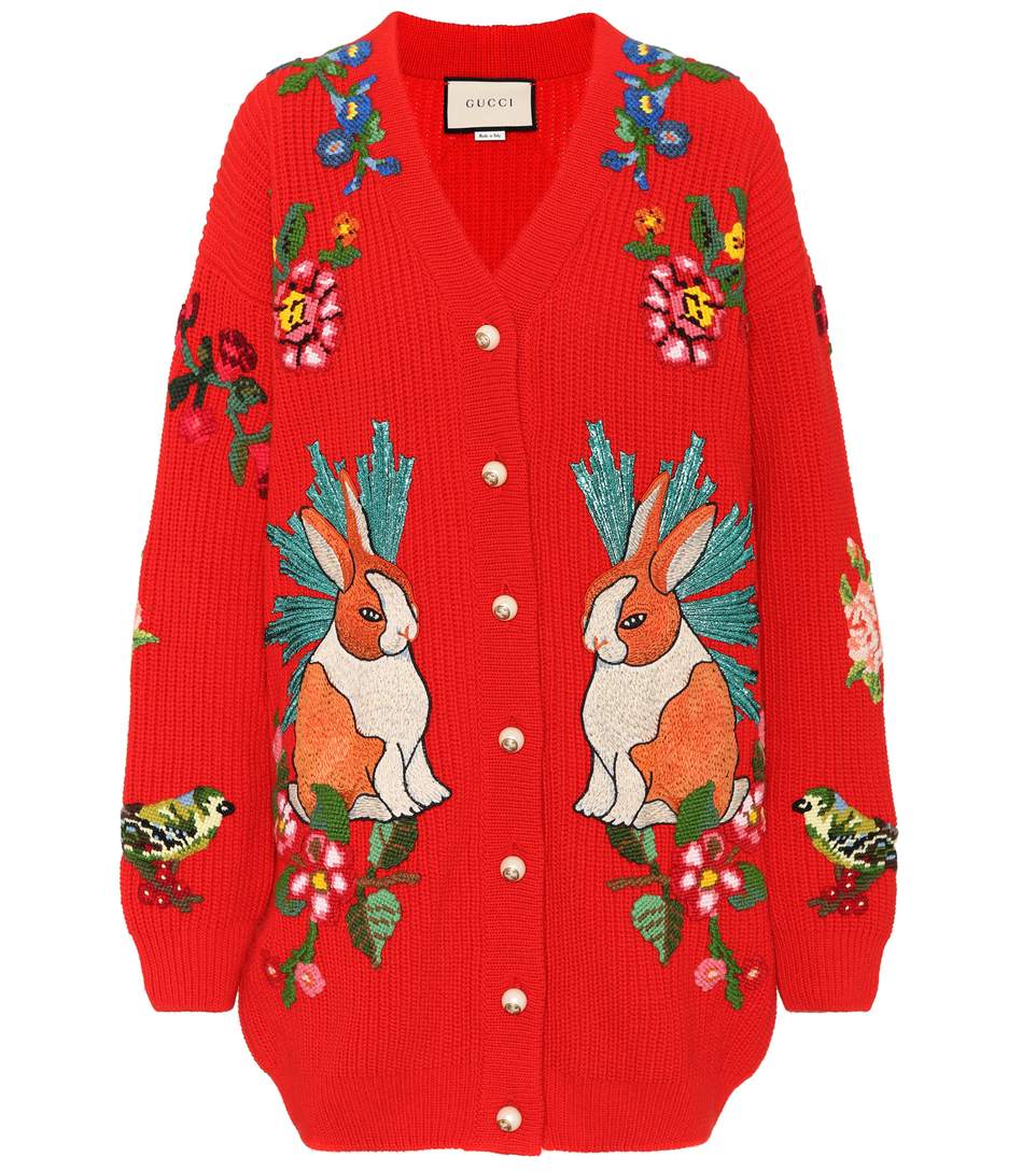 gucci rabbit sweater