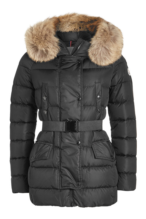 Moncler Clio Down Jacket With Fur 