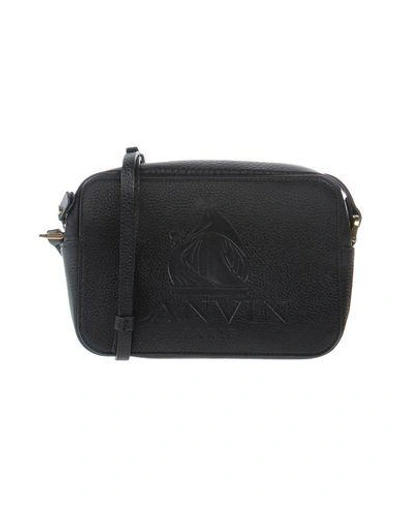 Lanvin Cross-body Bags In Black